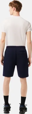 Produktbild von Lacoste Shorts Sweat-Shorts mit Tunnelzug, Seitentaschen, Gesäßtasche und gesticktem Logo