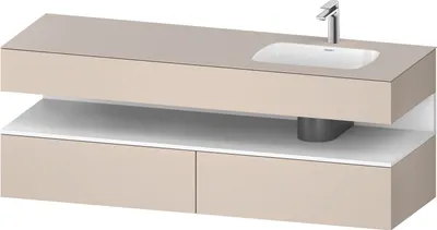 Produktbild von DURAVIT QA4796018830010 QTG EWT KWTU 1600 Wß Hgl. Be