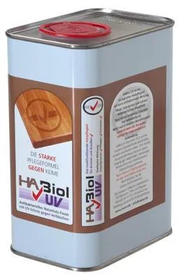 Produktbild von HABiol UV Holzpflegeöl für innen und außen : 1,0 Liter