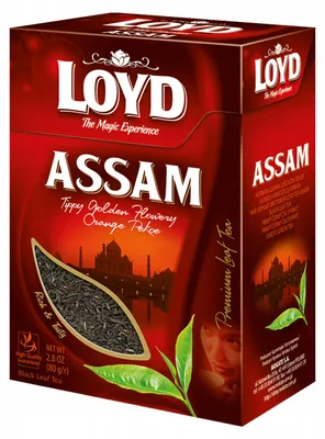 Produktbild von Loyd Assam Schwarzer Tee lose 80g - kräftiger loser Schwarztee ohne Zusätze