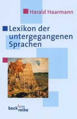 Produktbild von Lexikon der untergegangenen Sprachen