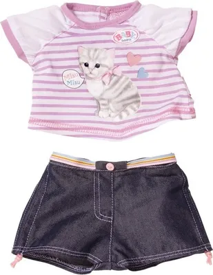 Produktbild von Baby Born Deluxe Outfits M.Tiermusik
