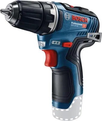 Produktbild von Bosch GSR 12V-35 Professional, Handbohrmaschine, Schwarz, Blau, 1 cm, 1750 RPM, 3,2 cm, 1 cm