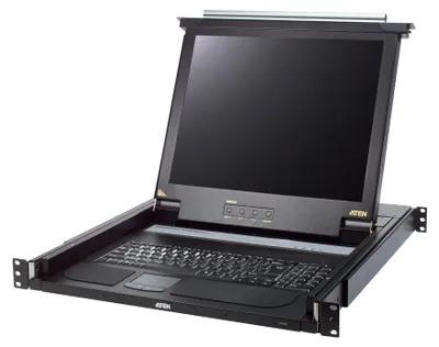 Produktbild von ATEN CL1000M Konsole US PS/2 VGA - KVM-Umschalter - PS/2