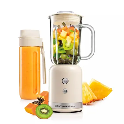 Image de Tescoma Mixeur à smoothies PRESIDENT 0,6 l, couleur crème