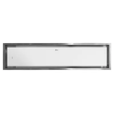 Produktbild von Gurari GCH 974 SU 120 Diamond Dunstabzugshaube Deckenhaube 120 x 30 cm 850m³/h Edelstahl Weißglas
