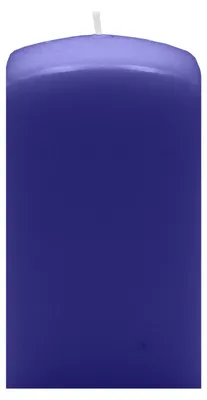 Produktbild von Quader Kerzen Royalblau 15 x Ø 6/6 cm, 4 Stück