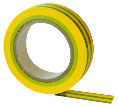 Produktbild von Isolierband 15 Mm × 10 M  Gelb-Grün – E-660-1504