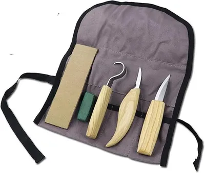 Imagen del producto de 2/3/5 piezas de cuchillos para tallar madera, cinceles, acero inoxidable, cuchillas afiladas para cortar madera, cinceles huecos, para proyectos de bricolaje, carpintería, juego de herramientas para tallar