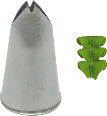 Produktbild von PME JEM Nozzle, Gebäckverzierungsdüse, Gebäckverzierungsbeutel, Edelstahl, Edelstahl, 1,9 mm, 18 mm