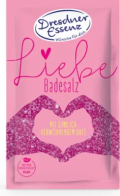Produktbild von Dresdner Essenz Badesalz "Liebe" sinnlicher Duft