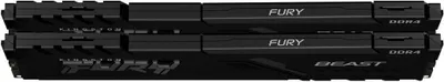 Image de DDR4 16GB PC 3600 CL17 Kingston KIT (2x 8GB) FURY Beast Bl Kit