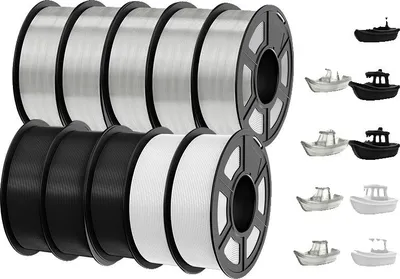 Zdjęcie produktu dla filament do drukarek 3D, przyjazny dla środowiska, o wysokiej wytrzymałości, PETG 3BK2WT5TP