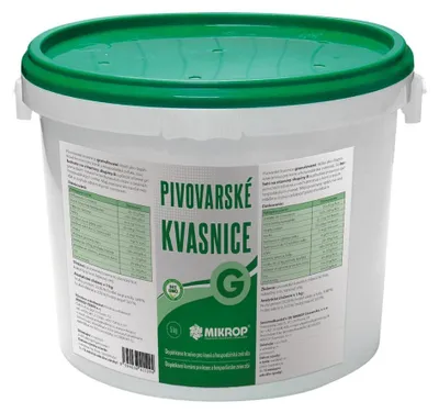 Obrázok produktu pre Granulované pivovarské kvasnice pre hospodárske a domáce zvieratá, 5 kg