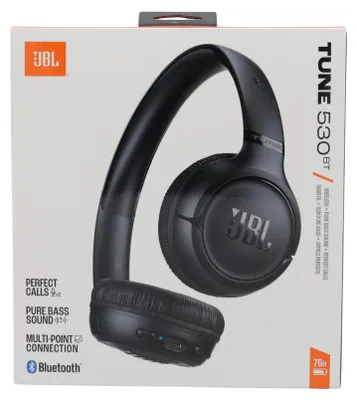 Produktbild von JBL JBLT530BTBLK Tune 530 BT On-Ear Kopfhörer, Schwarz