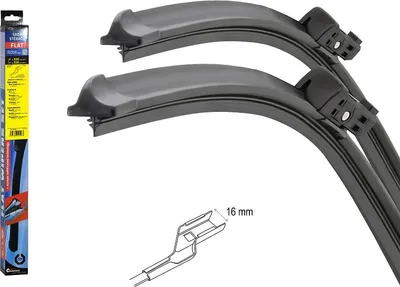 Obrázek produktu pro COMPASS Stěrače FLAT SET (CUBE16) 530+530mm 10548