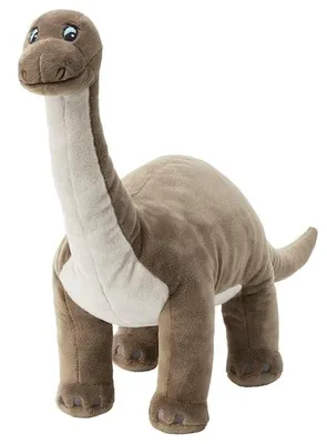 Obrázek produktu pro Gustaw Dino Sasha - plyšová hračka velká XXL (hnědá/béžová, 150 cm), dinosaurus velká plyšová dekorace.
