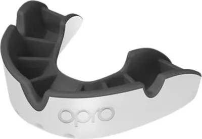 Image de Protège-dents Opro Silver Superior Fit - Blanc / Noir