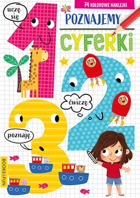 Immagine prodotto di Poznajemy Cyferki 123. Książka Edukacyjna z Naklejkami