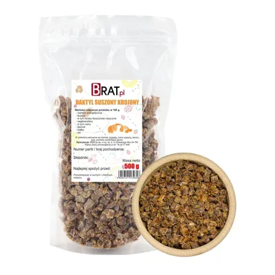 Immagine prodotto di Datteri secchi a fette 500g Brat.pl