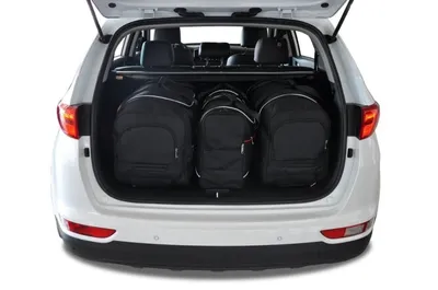 Produktbild von Kia Sportage 2016-2021 Kofferraumtaschen Set 4 Stk