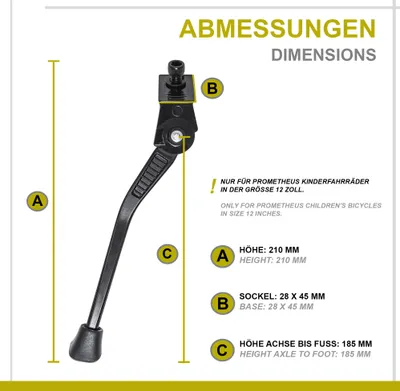 Produktbild von Fahrradständer für 12 Zoll Kinderfahrräder