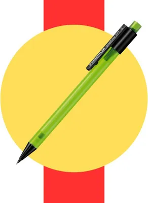 Produktbild von Staedtler Druckbleistift graphite B 05 grün