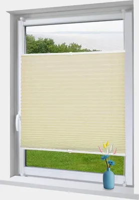 Immagine prodotto di Tenda a pieghe con effetto stropicciato per finestre e porte, 45x130 cm, bianca