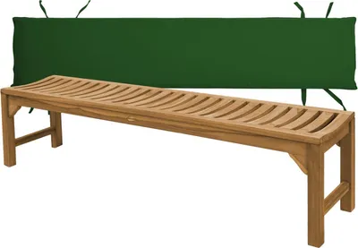 Produktbild von Gartenbank Ferrara Teak Massivholz 180 cm Grün