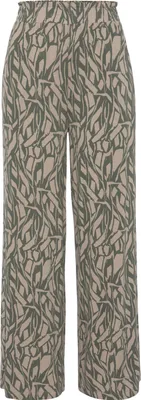 Produktbild von Buffalo Jerseyhose khaki-sand bedruckt Größe 38