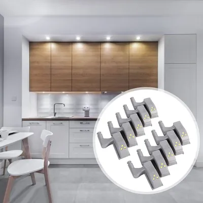 Produktbild von Unterbauleuchte 20 Stück LED-Scharnierleuchte, Universal-Sensorleuchte Garderobe