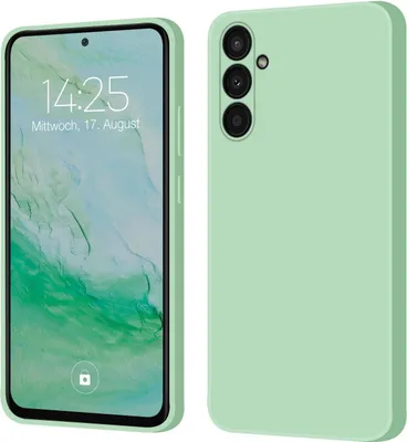 Produktbild von Hülle für Samsung Galaxy A54 5G Case Cover Bumper Silikon Softgrip Schutzhülle Farbe: Türkis