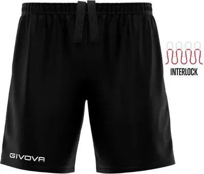 Zdjęcie produktu dla Spodenki sportowe Givova Short Capo, czarne, rozmiar 2XL