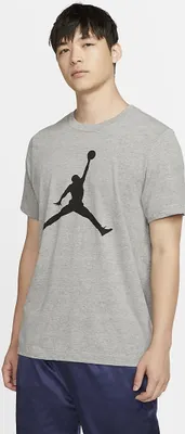 Produktbild von Nike M J Jumpman Ss Crew 091 Carbon Heather/Black Xxl
