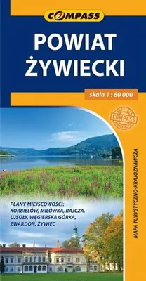 Obrázek produktu pro Powiat Żywiecki Mapa turystyczno-krajobrazowa 1:60 000 - Opracowanie Zbiorowe (Reisen, Touristische Karten auf Polnisch)