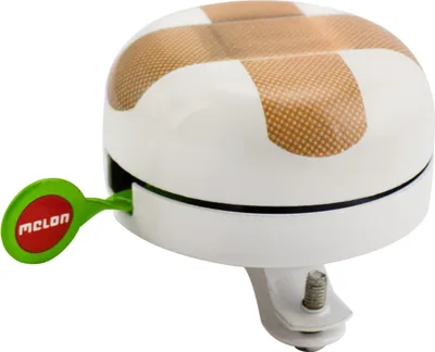 Produktbild von Melon Fahrradklingel Fresh Bell , Plastered Weiß