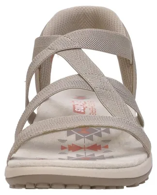 Produktbild von Skechers Slip-Ins: Reggae Slim Sandalen Plat - Taupe - Maat 39