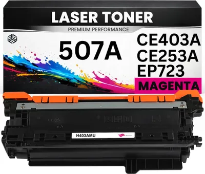 Produktbild von XXL Toner kompatibel für HP CE403A / CE253A / EP723(507A / 504A) LaserJet Enterprise 500 color M551dn/M551n/M551xh/MFP M575dn/MFP M575F LaserJet Pro 500 color MFP M570dn/570dw LaserJet Enterprise 500