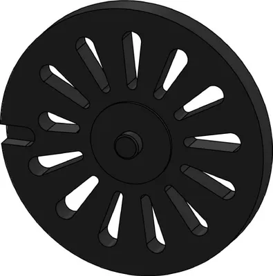 Produktbild von Kaminrost / Ascherost Ø 164x15mm passend für Olsberg**