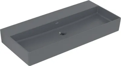 Immagine prodotto di Villeroy & Boch Memento 2.0 lavabo mural, sans trou pour robinet, sans trop-plein, poli, 1000x470mm, 4A221FI4, 4A221FI4