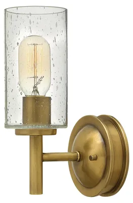 Produktbild von Elstead Collier Wandleuchte E27 Heritage Messing