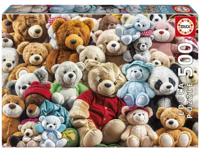 Produktbild von Educa Teddybär-puzzle 500 Stücke Mehrfarbig Mehrfarbig One Size