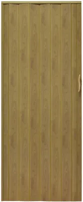 Zdjęcie produktu dla Drzwi Harmonijkowe 001P Jasny Dąb Mat G - 80 Cm