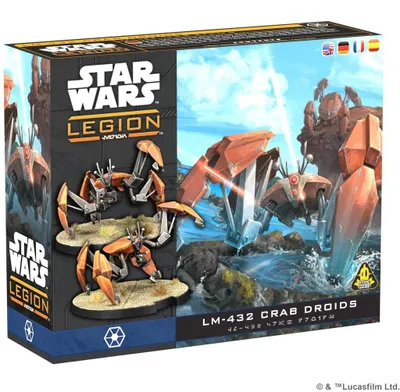 Produktbild von Asmodee Star Wars: Legion Star Wars Legion: LM-432 Crab Droids Expansion, Abbildung, Mehrfarbig