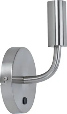 Produktbild von Paulmann Wandleuchte Living CombiSystems Eisen gebürstet max. 60W E27 ohne Leuchtmittel mit Schalter