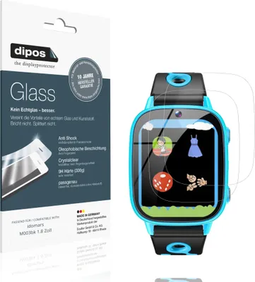 Zdjęcie produktu dla 2x dipos GlassCC idomars M003bk 1.8 Zoll