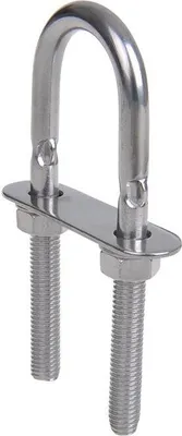 Produktbild von U-Bügel 8x100 mm. V4A RVS AISI 316
