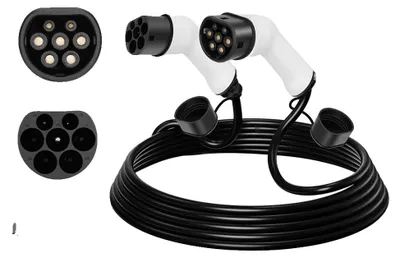 Obrázek produktu pro Nabíjecí kabel pro elektromobily, typ 2, kompatibilní, délka 3 metry, výkon 11 kW