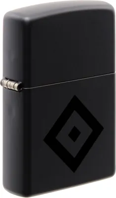 Produktbild von ZIPPO HSV Schwarz matt Benzinfeuerzeug