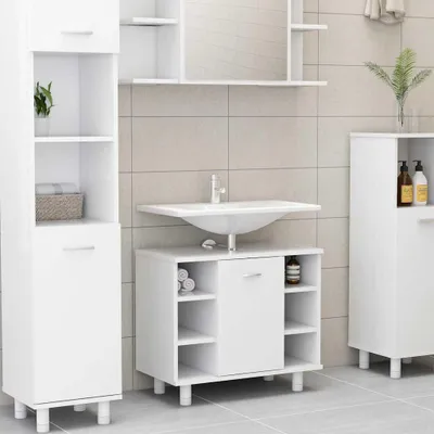 Zdjęcie produktu dla VidaXL 802633, Biały, Drewno, 600 mm, 320 mm, 535 mm, 1 szt.